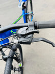 AB Bikes Mountain Bike Brabus Ventor in blue – left handbar view