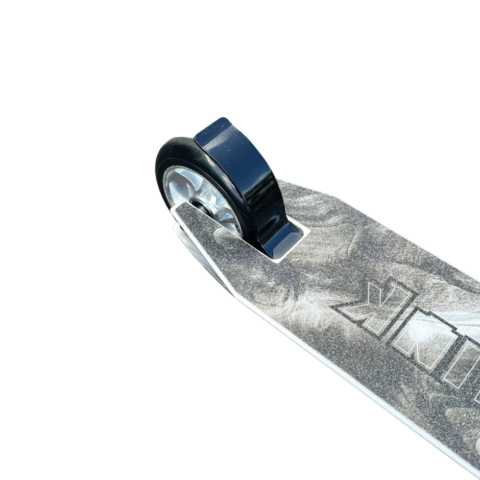 AB Bikes Scooters C10THINK in black – rear wheel view