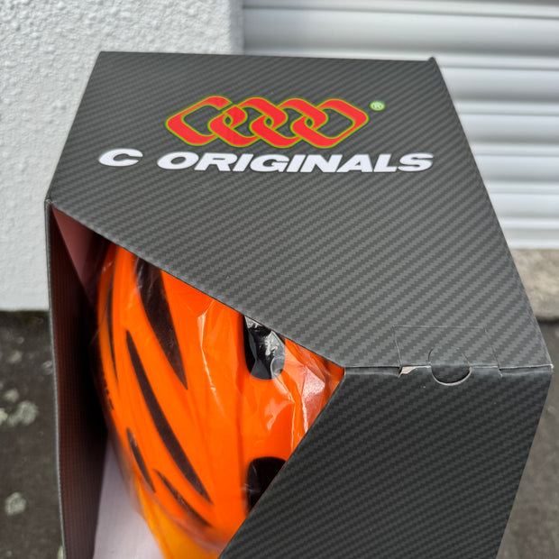 AB Bikes Accessories C Originals Helmet in Orange – package view