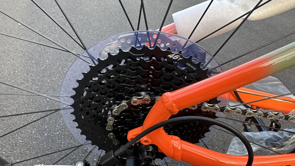 AB Bikes Mountain Bike GTM Avalanche Elite in green – chain view