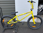 AB Bikes BMX GT Air YEL O/S in yellow – real shot side view
