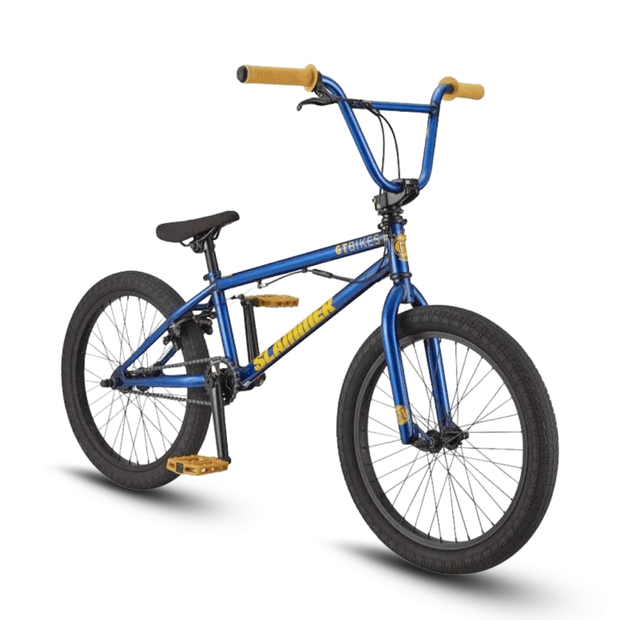 AB Bikes BMX GT Slammer in blue – side view