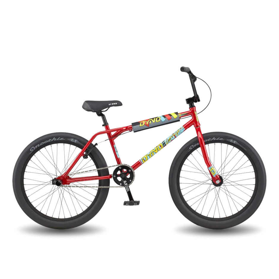 AB Bikes BMX GT Dyno Compe Pro Heritage in red&black – side view