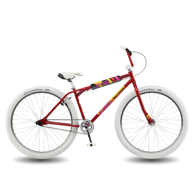 AB Bikes BMX GT Dyno Compe Pro Heritage in red – side view