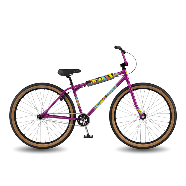 AB Bikes BMX GT Dyno Compe Pro Heritage LTD in purple – right side view