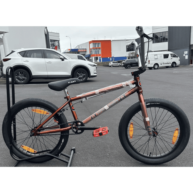 GT Performer 20" BMX in Trans Copper -side view- AB Bikes Auckland NZ