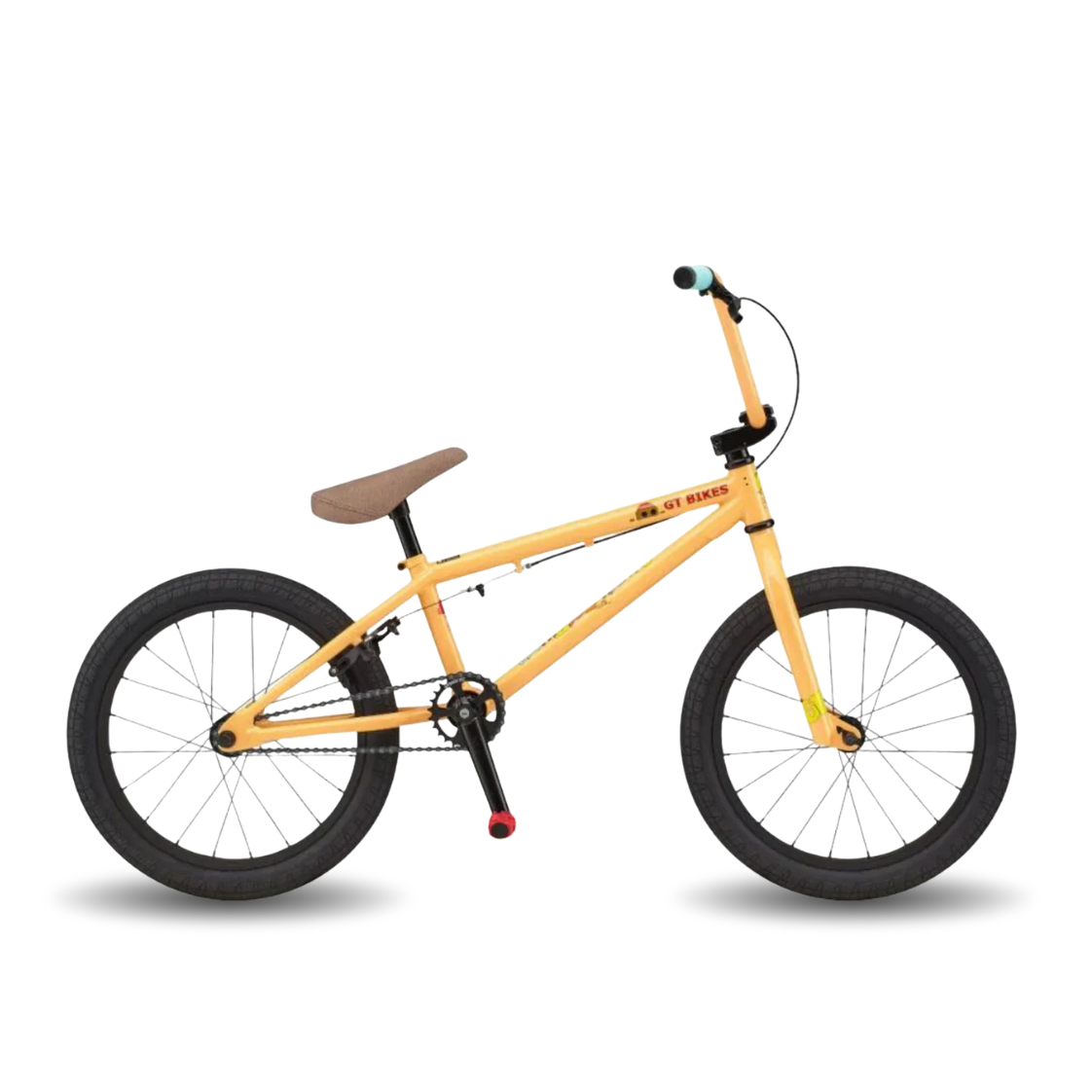 AB Bikes BMX GT Performer PCH Youth in orange – side view