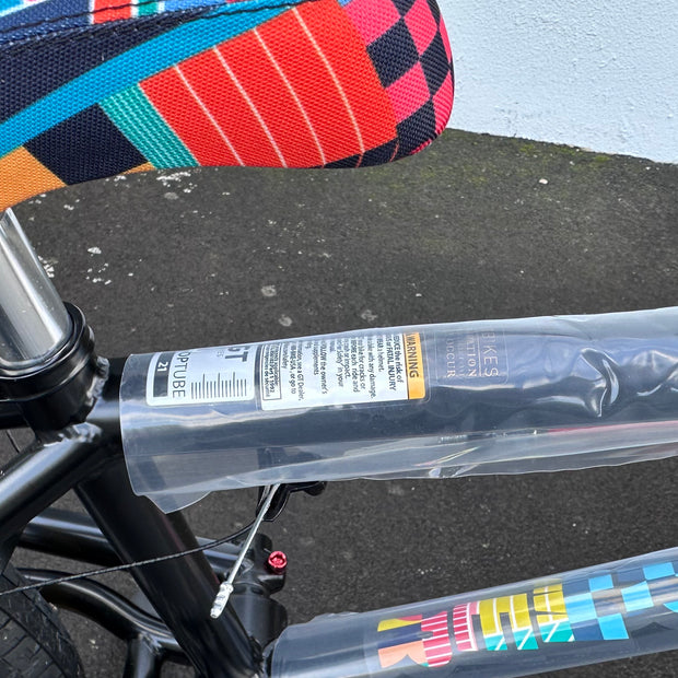 AB Bikes BMX GT Performer Performer BLK in black – seat tube view