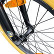 AB Bikes BMX GT Performer Performer BLK in black – front wheel view