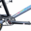 AB Bikes BMX GT Performer Performer BLK in black – foot pedal view