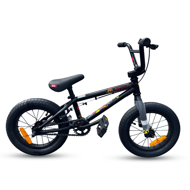 AB Bikes BMX GT Proformer 14 inch in black – side view