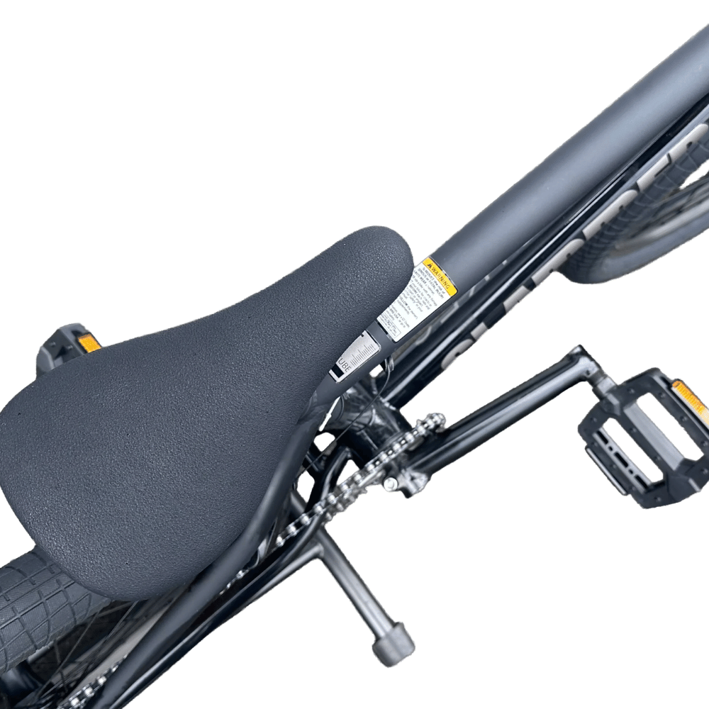 AB Bikes BMX Slammer BLK in black – top view