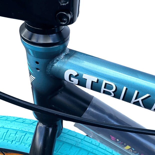 AB Bikes BMX GT Team Mercado in mint – head tube view