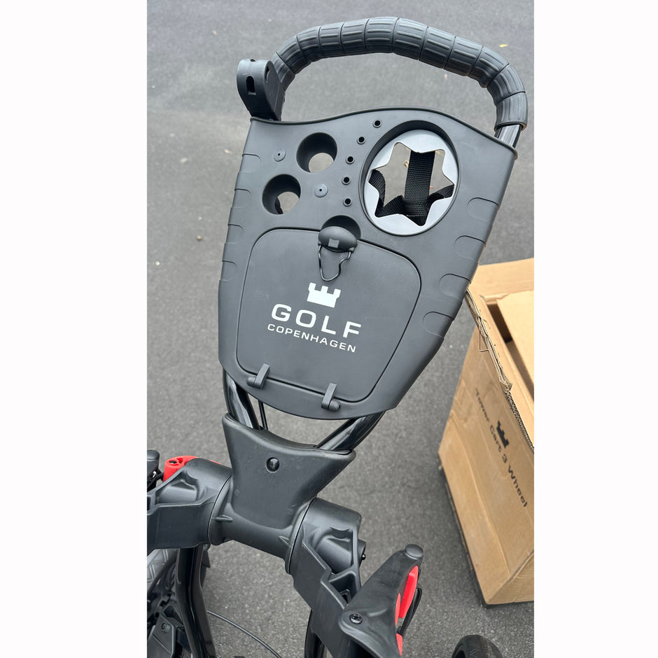 AB Bikes Golf Trundler Golf_COPENHAGEN Tower 3 in black – top view