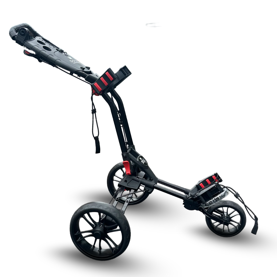 AB Bikes Golf Trundler Golf_COPENHAGEN Tower 3 in black – side view