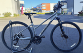 HaroBridgeportST700CHybridBike_MatteLightCharcoal– AB Bikes Auckland NZ