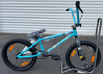 AB Bikes BMX GT JrPerformer AQU O/S in blue – side view