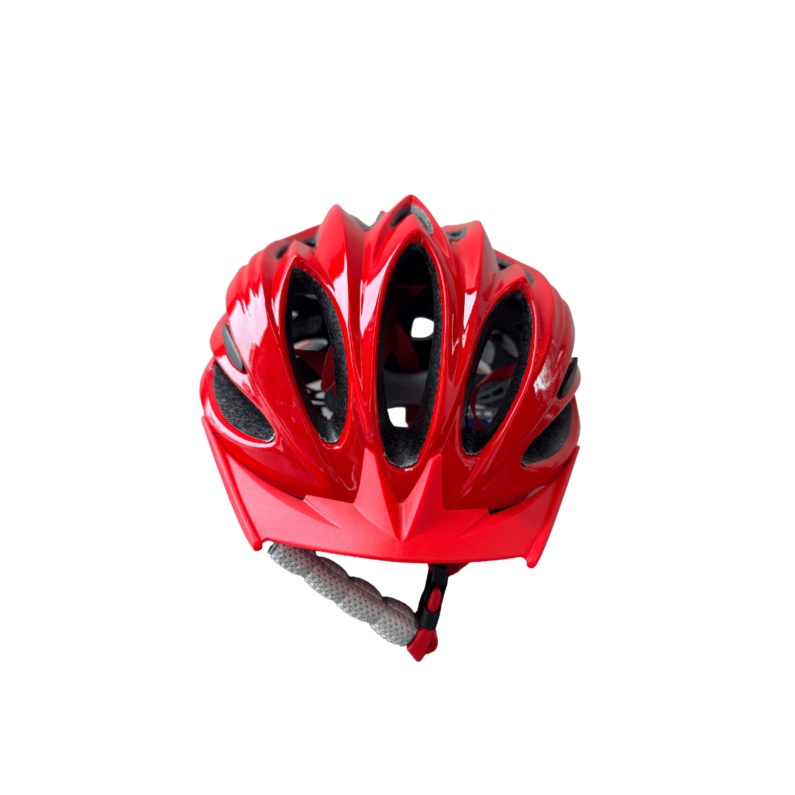 AB Bikes Accessories KAVIR Helmet in red – front view