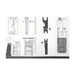 AB Bikes Accessories KOKUA Multi-tools in red – manual view