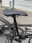AB Bikes Mountain Bikes Kapoli Wild in black – bike seat view