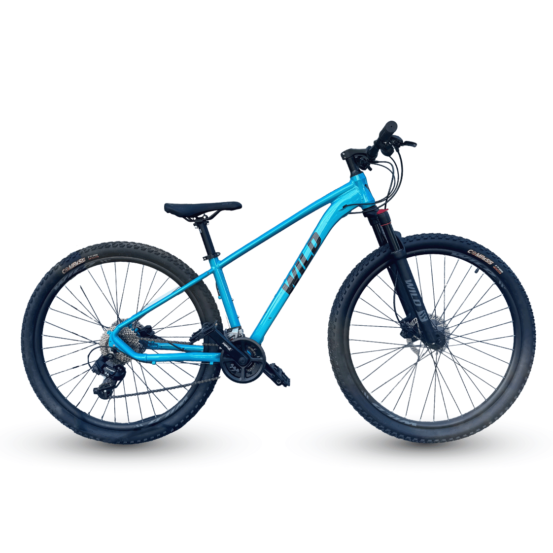 AB Bikes Mountain Bikes Kapoli Wild in blue – side view