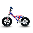 AB Bikes Kid Bike Kids Balance Bike in blue – side view