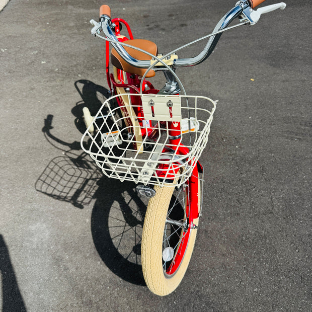 AB Bikes Kids Bikes on sale in red – front view