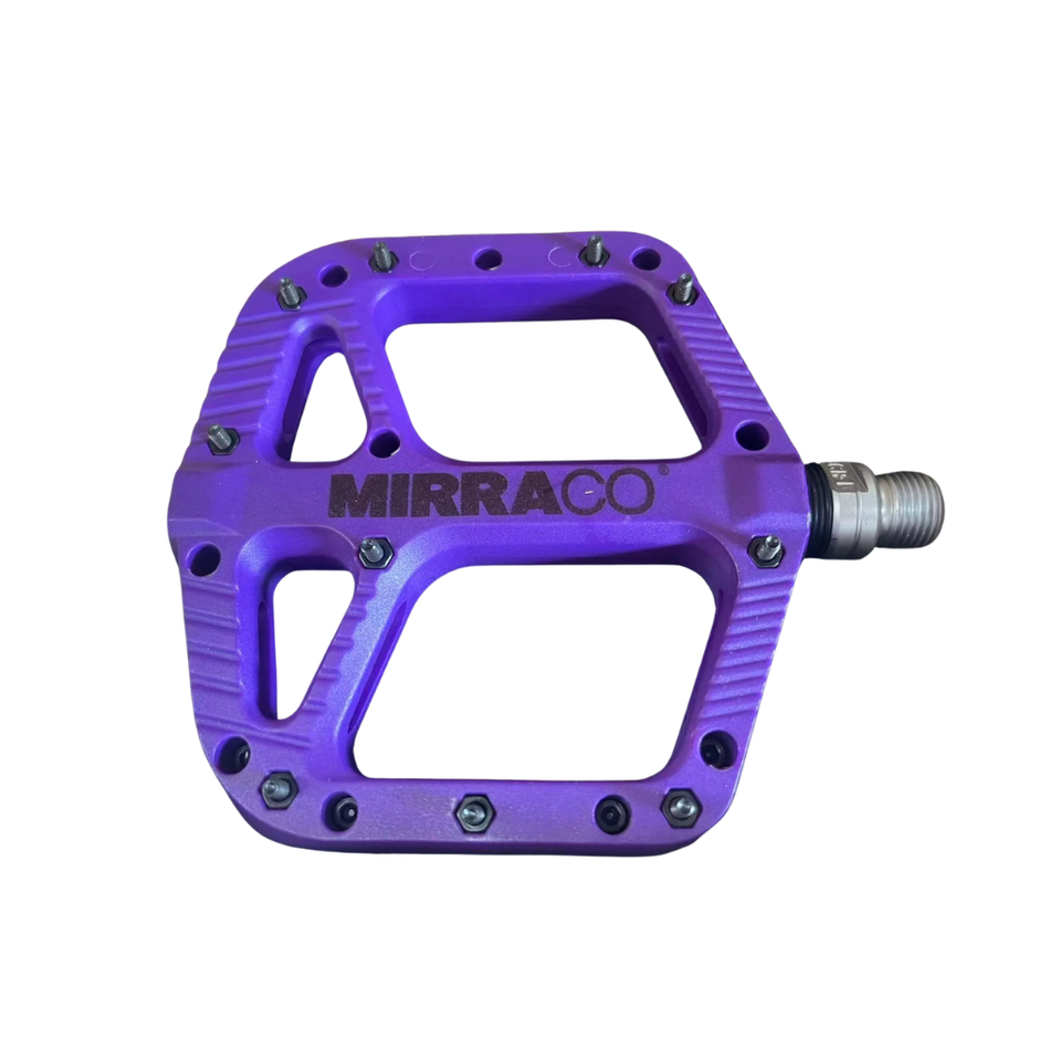 AB Bikes Accessories Bike Foot Pedal in purple – top view