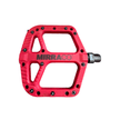 AB Bikes Accessories Bike Foot Pedal in red – top view