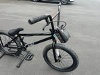 AB Bikes BMX Mafia Kush BMX in black – top side view