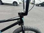 AB Bikes BMX Mafia Kush BMX in black – head tube view