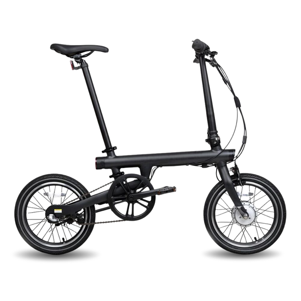 AB Bikes Electric Assist Bike Mi Qi in black – side view