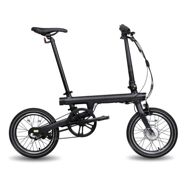 AB Bikes Electric Assist Bike Mi Qi in black – side view