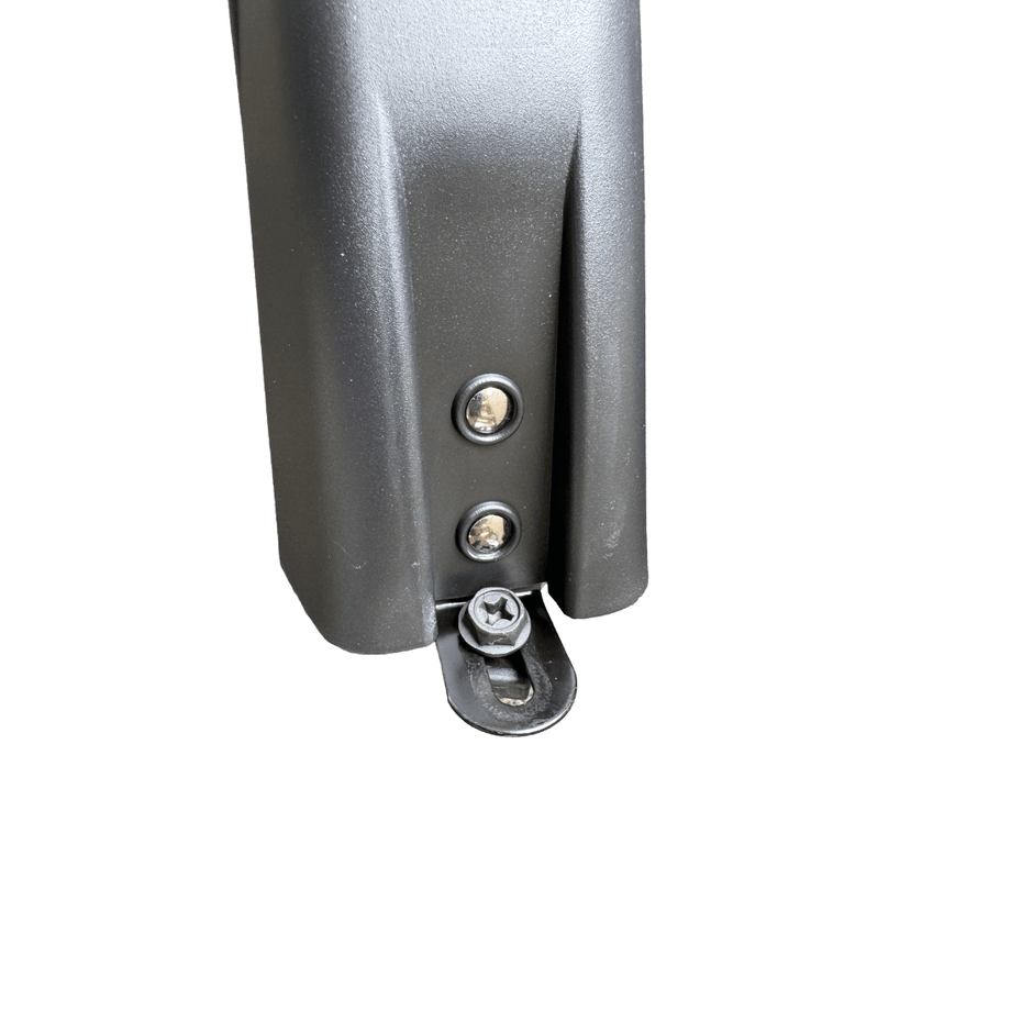 AB Bikes Accessories Mud Guard Set in black – mounting point view