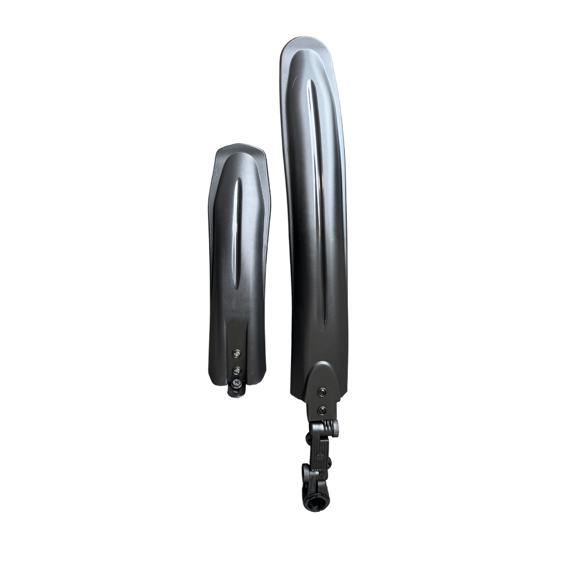 AB Bikes Accessories Mud Guard Set in black – front view