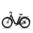 AB Bikes E-Bike NIU BQI-C3 sport in black – front wheel view