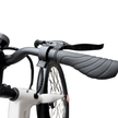 AB Bikes E-Bike NIU BQI-C3 sport in white – throttle view