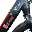 AB Bikes E-Bike NIU BQI-C3 Pro in black – keyhole view