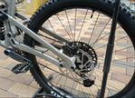 AB Bikes Mountain Bikes Norco Shore A1 in silver – rear wheel view