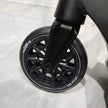 AB Bikes Scooter New One in black – front wheel view