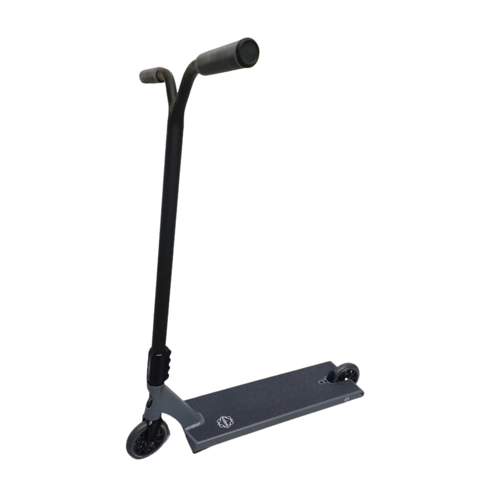 AB Bikes Scooter New One in gray – real shot side view
