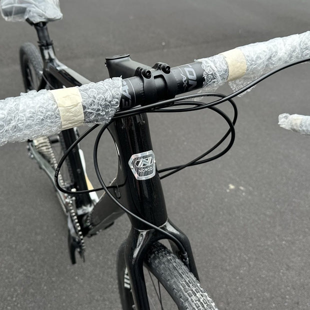 AB Bikes Road Bike Norco search xr c in black – front view