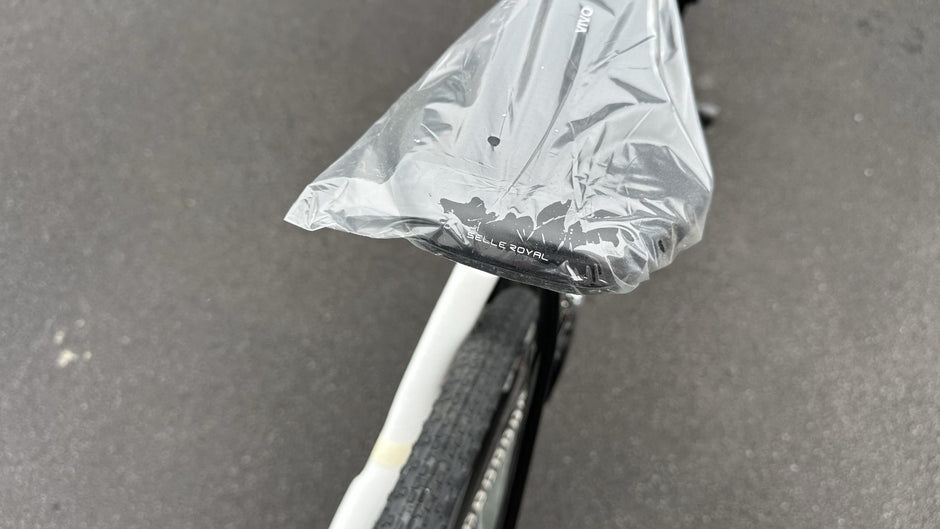 AB Bikes Road Bike Norco search xr c in black – bike seat view