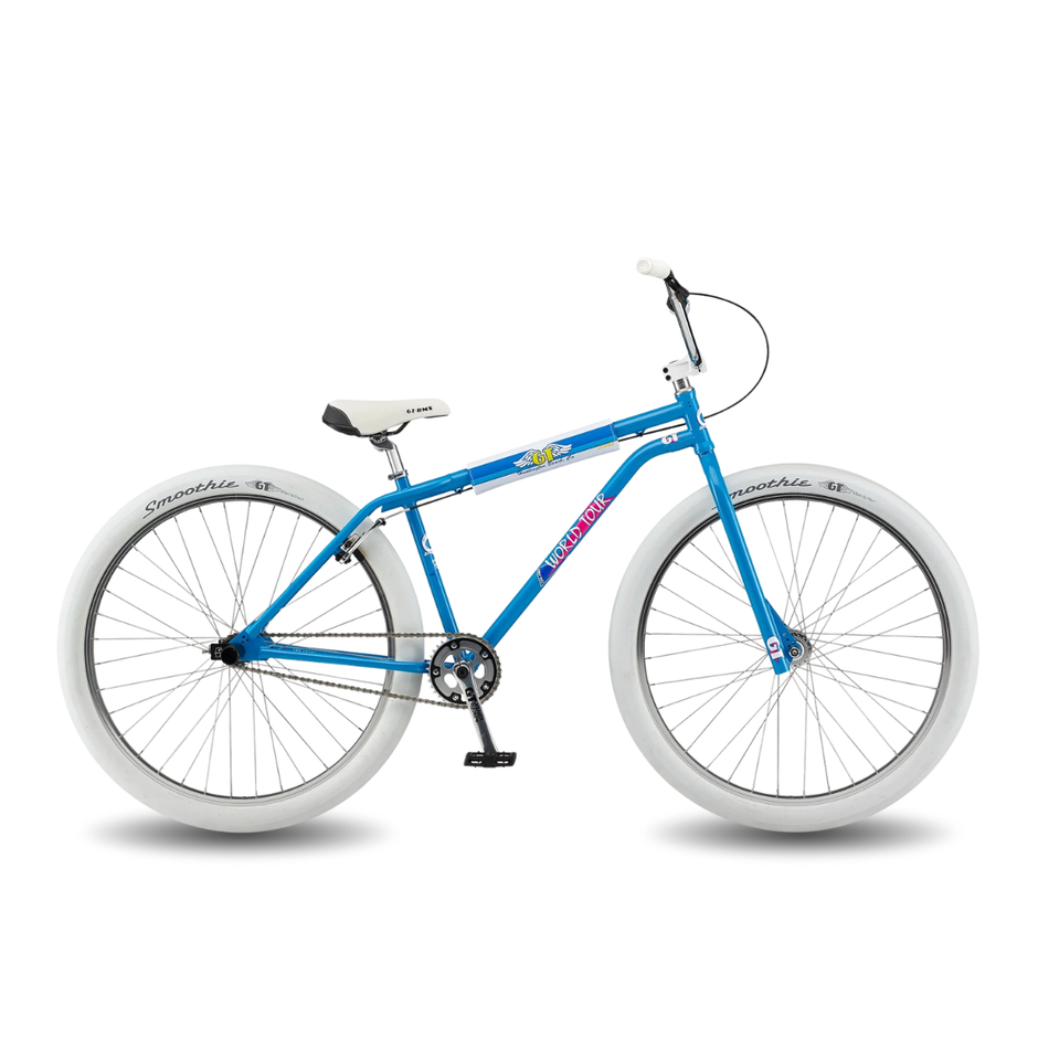 AB Bikes BMX GT Pro Performer Heritage BLU in blue – side view