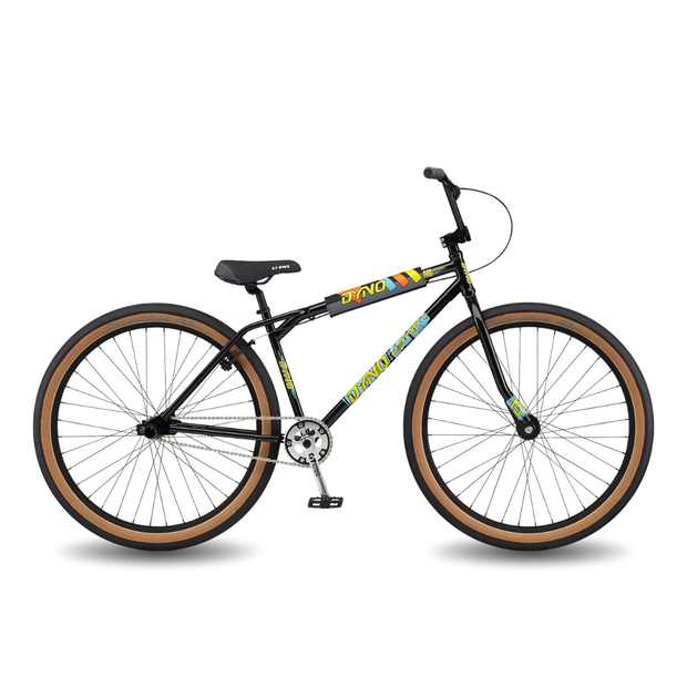 AB Bikes BMX Pro Series Heritage BLK O/ GT in black – side view