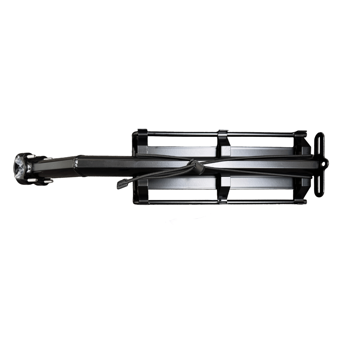 AB Bikes Accessories Rear Bike Rack in black – top view