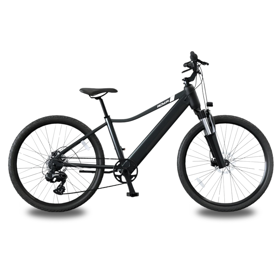 AB Bikes Electric Assist Bike Rover X/Y in black – side view