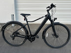 AB Bikes Electric Assist Bike Rover X/Y in black – real shot side view