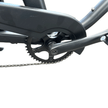 AB Bikes Electric Assist Bike S2 Dual Torque Sensor in black – chain view