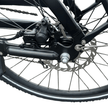AB Bikes Electric Assist Bike S2 Dual Torque Sensor in black – motor view